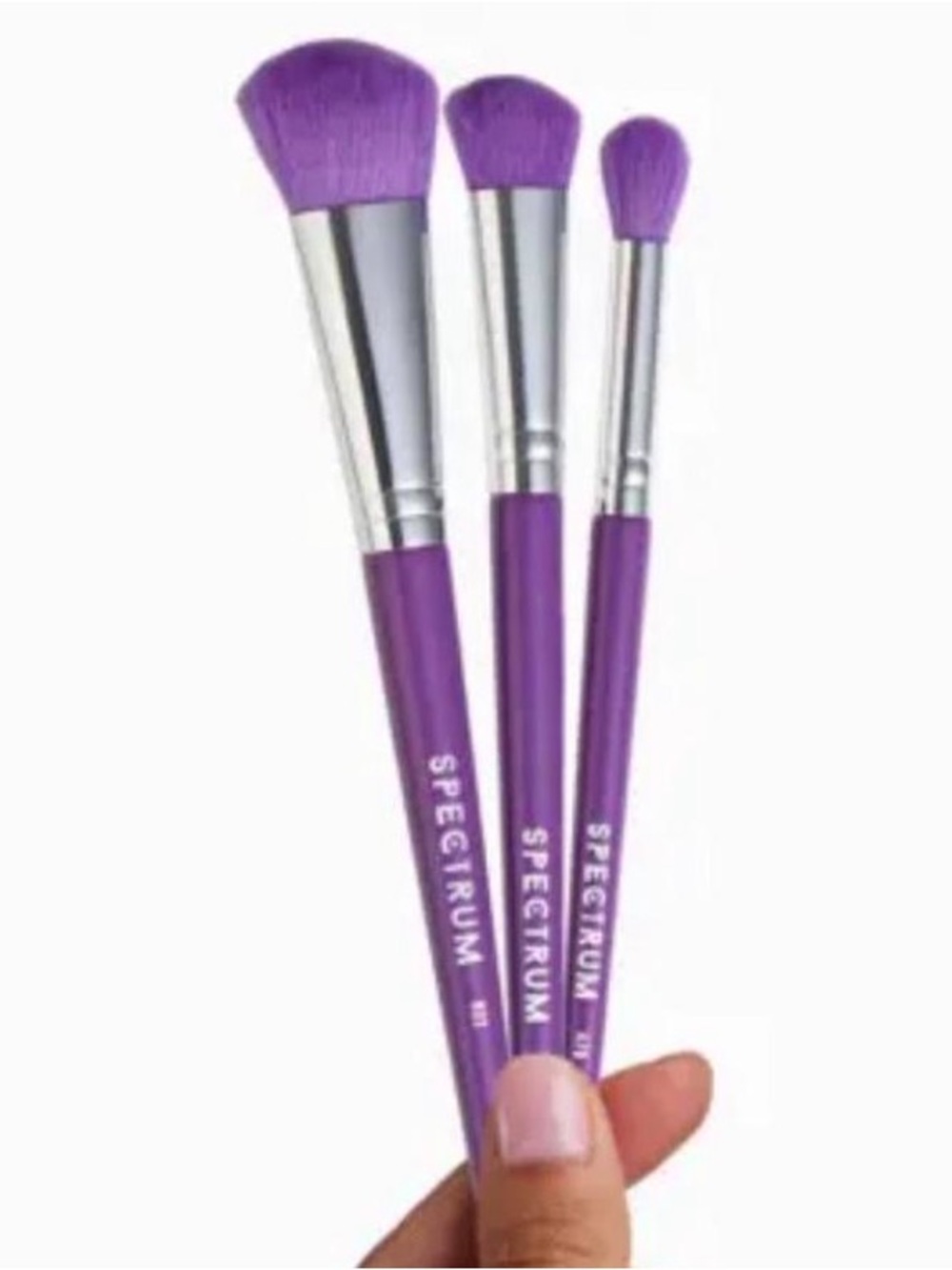 Spectrum 3-Piece Makeup Brush Set - - Picture 3 of 4